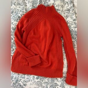 Cozy Orange Women's Sweater